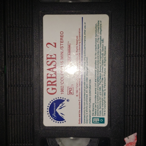 VHS Collection Peter Pan Jurassic Park Grease 2 Dead Zone Roman Holiday Seven - Picture 4 of 7